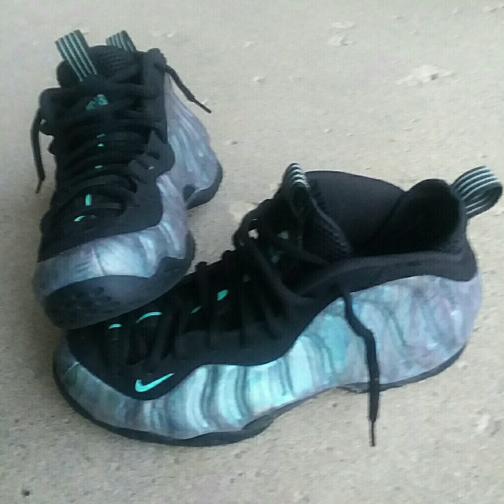 Teal Nike Foamposites
